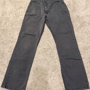 Levi’s Men's Gray Straight Leg Jeans